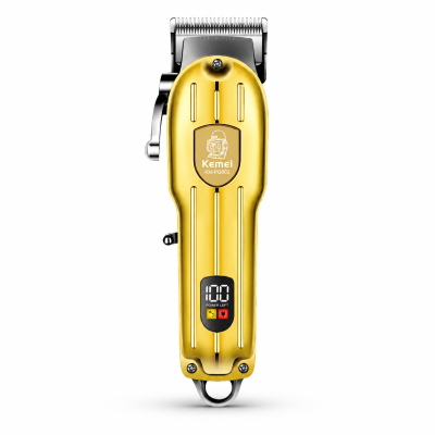 Kemei KM-223 Professional Zero-Gap Hair & Beard Trimmer for Men – High-Speed Motor, 2 Hrs Cordless Runtime with 5+ Guard Combs